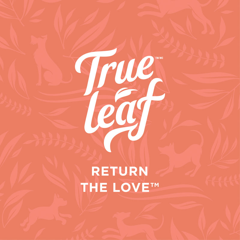 Trueleaf logo with "Return the Love" text below